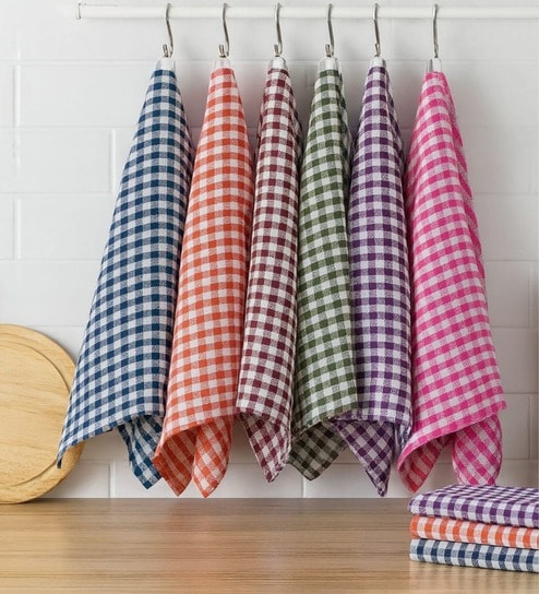 Cotton Multipurpose Hand Towels (Set of 5)
