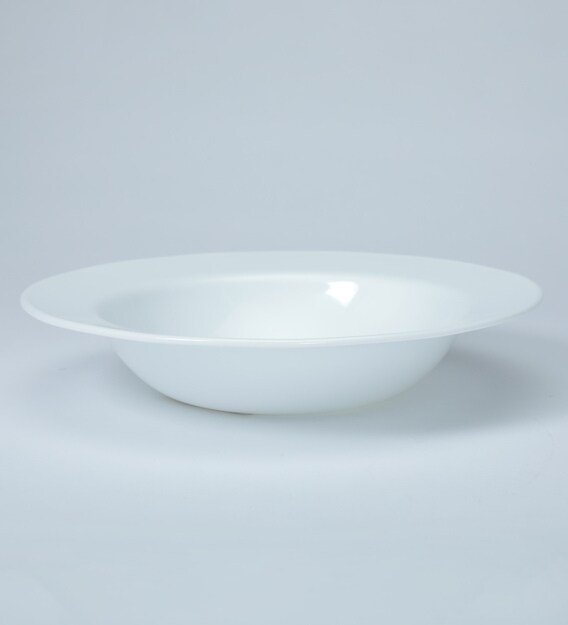 Buy Corelle Winter Frost White Vitrelle Glass Pasta Bowl, 828 ML Online
