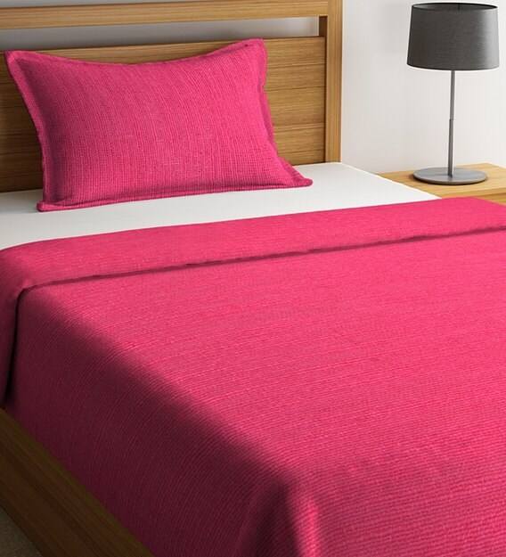 Buy Cotton 150 TC Single Bed Cover With 1 Pillow Cover By Neudis Online Single Bed Covers