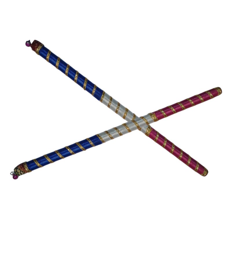 Buy Colorful Navratri Dandiya Sticks Online Spiritual Accents Spiritual Home Decor Pepperfry Product Make this dassehra special with these colorful sticks, enjoy the dance and the beats of music.