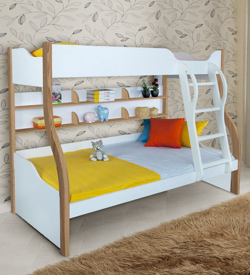 Buy Columbia Bunk Bed in Oak by Alex Daisy Online - Standard Bunk Beds ...