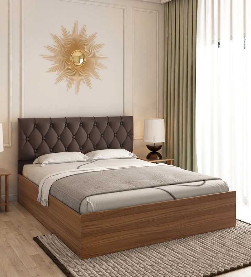 Simple Double Bed Designs With Box