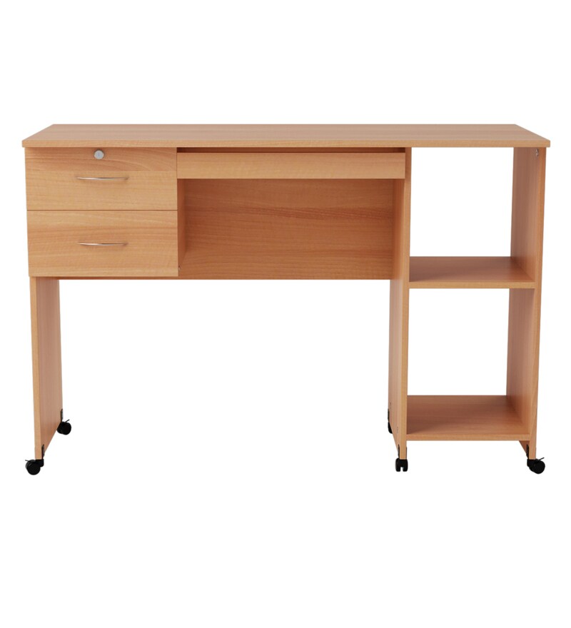 Buy Companion Computer Table in Honey Colour by Godrej Interio Online Computer Tables Tables