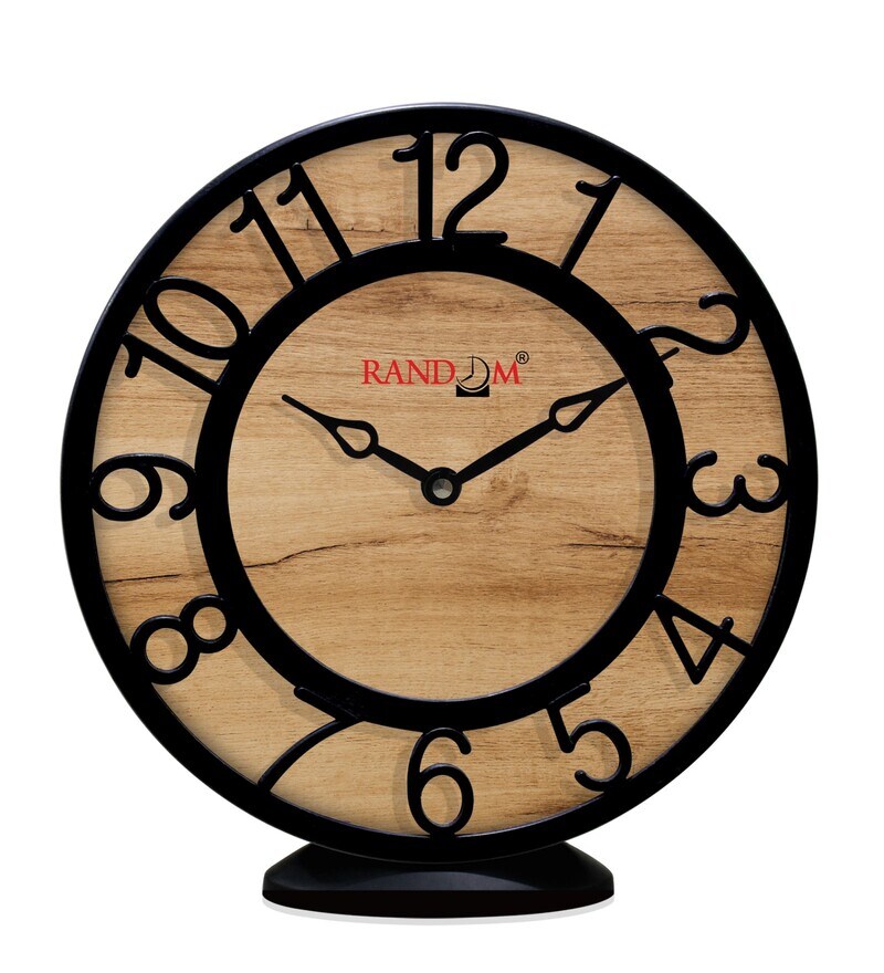 Buy Contemporary 8 Inches Plastic Wall Clock By Random Online Modern