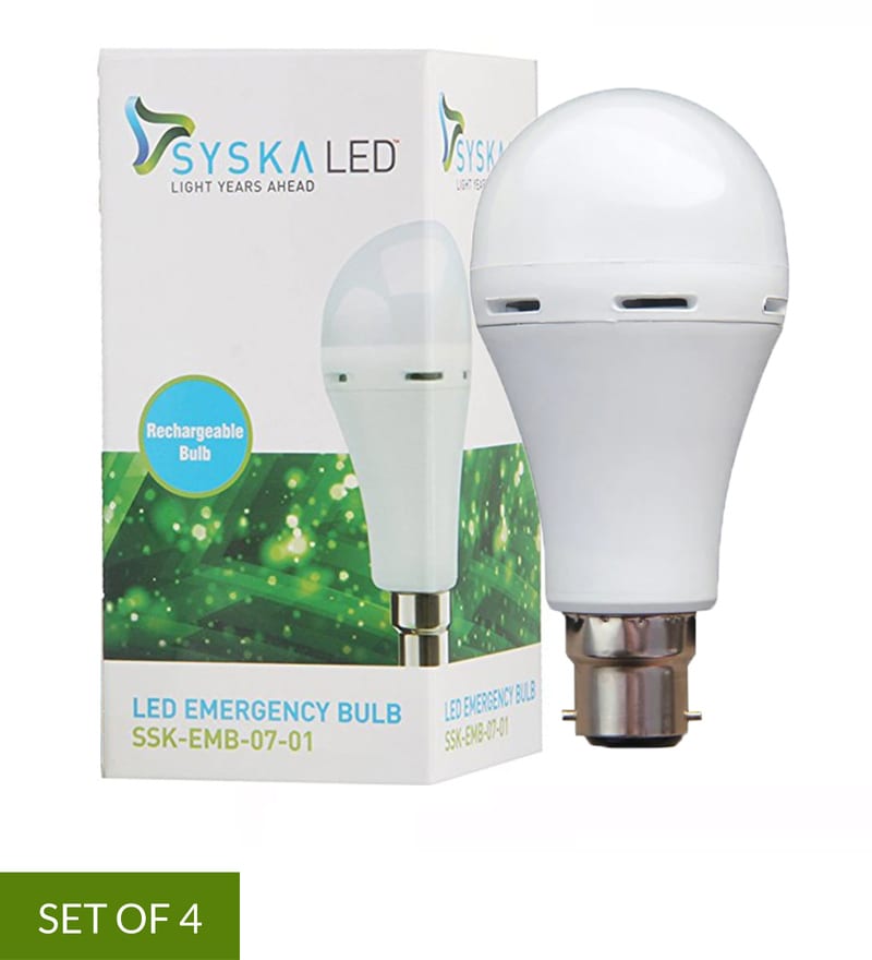 syska 7w emergency bulb