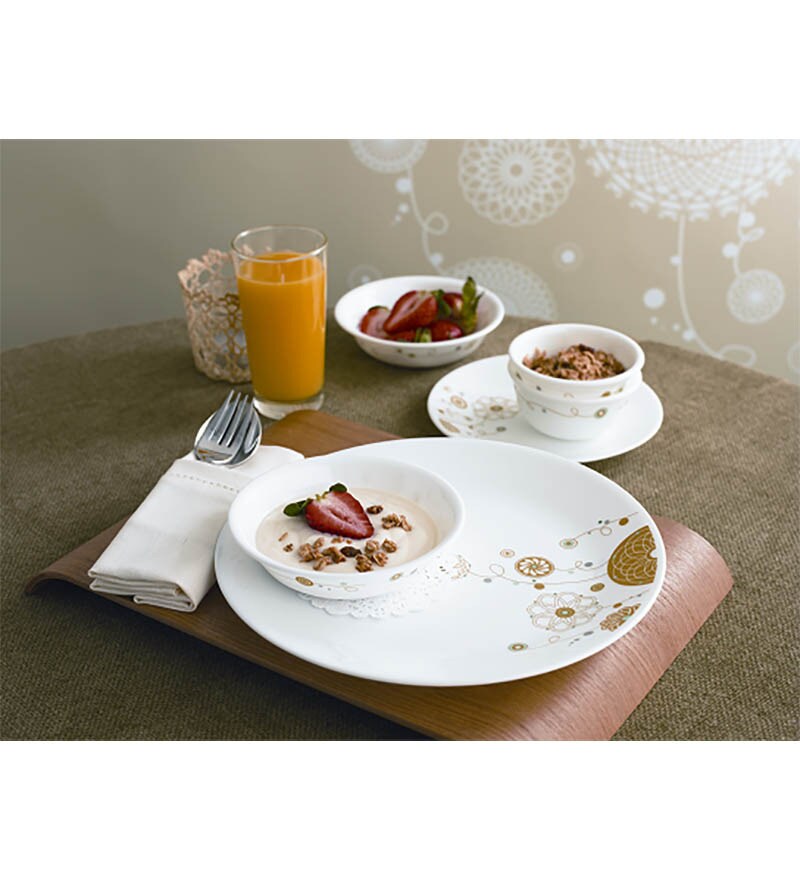 Buy Corelle India Collection Elite 20 Pcs Dinner Set Online Glass