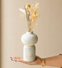 Coastal Bloom Porcelain Vase