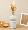 Coastal Bloom Porcelain Vase