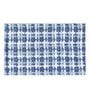 Cobalt Polyester 24X16 Inches Anti-Skid  Bath Mat