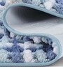 Cobalt Polyester 24X16 Inches Anti-Skid  Bath Mat
