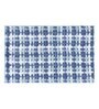 Cobalt Polyester 32X20 Inches Anti-Skid  Bath Mat