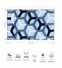 Cobalt Polyester 32X20 Inches Anti-Skid  Bath Mat