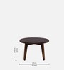 Cobb Sheesham Wood Coffee Table In Provincial Teak Finish