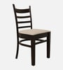 Coco Solid Wood 6 Seater Dining Set in Wenge Finish