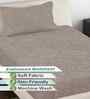 Coco Ethnic 300 TC Cotton Blend Embossed Single Bedsheet with 1 Pillow Cover