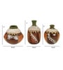 Coco Warli Brown Terracotta Table Vase