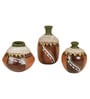 Coco Warli Brown Terracotta Table Vase