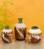 Coco Warli Brown Terracotta Table Vase