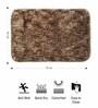 Cocoa Microfiber 23x35 Inches Super Soft Bath Mat
