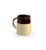 Cocoa Rims 320ml Cream & Brown Coffee Mug
