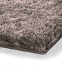 Cocoa Solid Microfiber 3 X 5 Feet Tufted Carpet