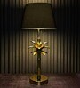 Antique Brass Finish Metal Design Coconut Tree Table Lamp Antique Brass Finish Metal Design Coconut Tree Table Lamp