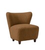 Cocoon Curve Chair In Brown Color