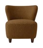 Cocoon Curve Chair In Brown Color