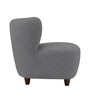Cocoon Curve Chair In Grey Color