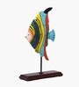 Cod Hand Painted Fish Showpiece