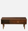 Codamine Sheesham Wood Coffee Table In Walnut Finish