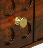 Codamine Sheesham Wood Coffee Table In Walnut Finish