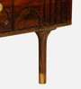 Codamine Sheesham Wood Coffee Table In Walnut Finish