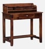 Codrington Sheesham Wood Writing Table In Scratch Resistant Provincial Teak Finish