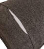 Coffee Patterned 210TC Jute 17 x 27 Inches Pillow Covers (Set of 2)