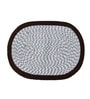 Coffee Cotton 16X24 Inches Anti-Skid Bath Mat