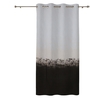 Coffee Digital Print Geometric 7ft Regular Eyelets Door Curtain (1 Pc)