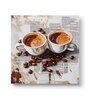 Coffee Duo Mini Canvas Frame