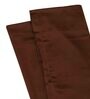 Coffee lightweight Satin Solids 5ft Light Filtering Rod Pocket Window Curtains (2 Pcs)