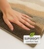 Coffee Microfiber 16x24 Inches Super Soft Bath Mat