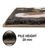 Coffee Microfiber 16x24 Inches Super Soft Bath Mat