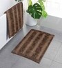 Coffee Microfiber 16x24 Inches Ultra Soft Bath Mat