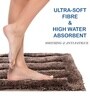 Coffee Microfibre 18x30 Inches Absorbent Bath Mat
