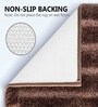 Coffee Microfibre 18x30 Inches Absorbent Bath Mat