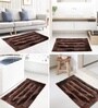 Coffee Microfibre 18x30 Inches Absorbent Bath Mat