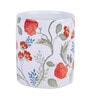Coffee Mug With White & Red Floral Print