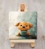 Coffee Paws Mini Canvas Frame