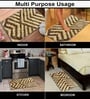 Coffee Polyester 16x24 Inches Fluffy Bath Mat