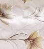 Coffee Floral Polyester Blend 16 x 16 Inch Cushion Covers (Set of 5)