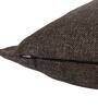 Coffee Solid Jute 16 x 16 Inches Cushion Covers (Set of 5)